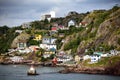 The Battery neighborhood in St. John's Newfoundland